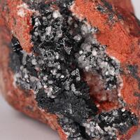 Andradite & Baryte On Hausmannite