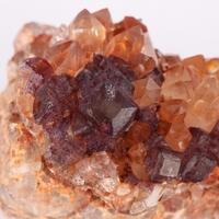 Fluorite On Quartz