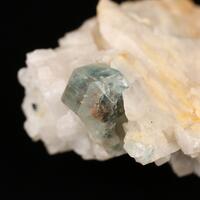 Fluorapatite On Albite