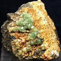 Demantoid With Wollastonite