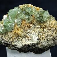 Demantoid With Wollastonite