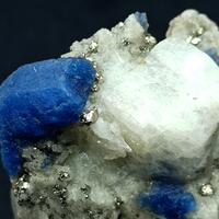 Afghanite & Pyrite Calcite
