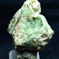 Demantoid Var Garnet With Wollastonite