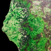Cuprosklodowskite With Uraninite