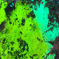 Liebigite On Uraninite