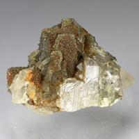 Baryte With Marcasite & Fluorite