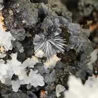 Stibnite Sphalerite & Quartz