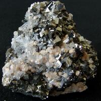 Arsenopyrite Pyrite Quartz & Rhodochrosite