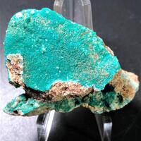 Dioptase On Calcite