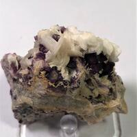 Baryte With Fluorite