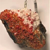 Vanadinite & Calcite