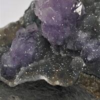 Amethyst On Chalcedony