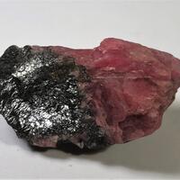 Rhodochrosite With Cassiterite