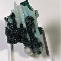 Malachite Chalcedony Heterogenite & Quartz