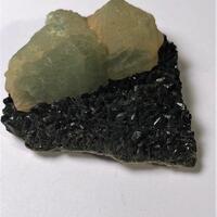 Babingtonite With Prehnite