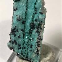 Chrysocolla Malachite Heterogenite & Quartz