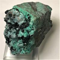 Chrysocolla Malachite Heterogenite & Quartz