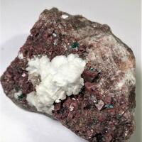 Cobaltoan Calcite Malachite Aragonite & Quartz