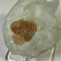 Aquamarine With Scheelite