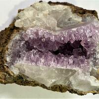 Amethyst In Calcite