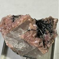 Rhodochrosite Boulangerite & Quartz