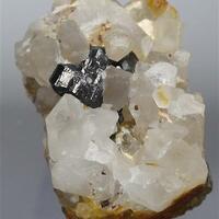 Cassiterite On Quartz