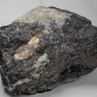 Native Bismuth In Quartz