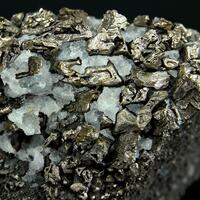 Native Bismuth On Quartz