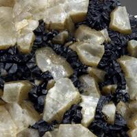 Uraninite Var Pitchblende & Calcite