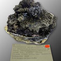 Argentopyrite & Pyrargyrite On Calcite