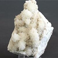 Calcite On Quartz Psm Anhydrite