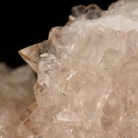 Apophyllite On Calcite