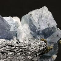Chalcopyrite Wolframite Fluorite Quartz & Calcite