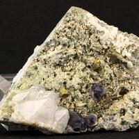 Chalcopyrite Quartz & Fluorite