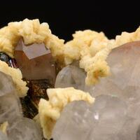 Quartz Dolomite & Chalcopyrite