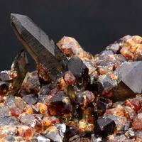 Spessartine & Smoky Quartz