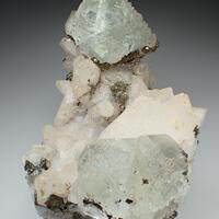 Fluorite Chalcopyrite & Calcite
