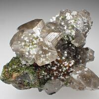 Cerussite Duftite Goethite & Calcite