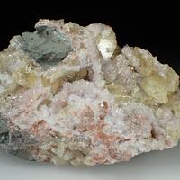 Harmotome & Calcite