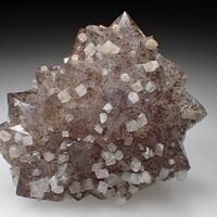 Amethyst Goethite & Chabazite