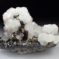 Calcite & Arsenopyrite