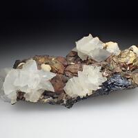 Chalcopyrite & Calcite