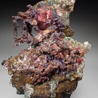 Copper Cuprite & Calcite