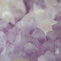 Amethyst With Calcite