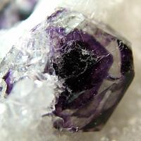 Fluorite With Quartz