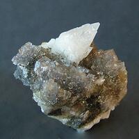 Fluorite With Calcite