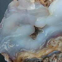 Chalcedony With Fire Agate