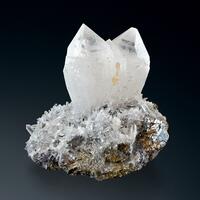 Quartz Calcite & Arsenopyrite
