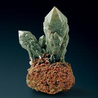 Quartz Hedenbergite & Andradite