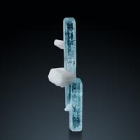 Aquamarine Feldspar Group & Columbite